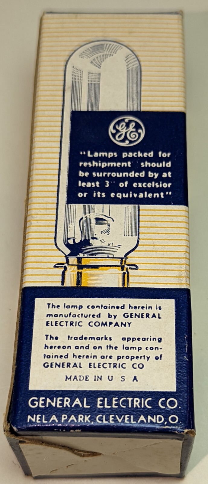GE Precision Lamp for Optical Devices 500W 115-120v Projection Dak Vintage Cool!