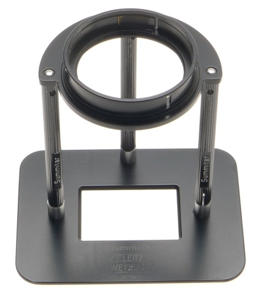 LEICA LEITZ HILFSGERAT BELUNHESUM SUMMITAR BLACK VINTAGE CAMERA COPY STAND RARE