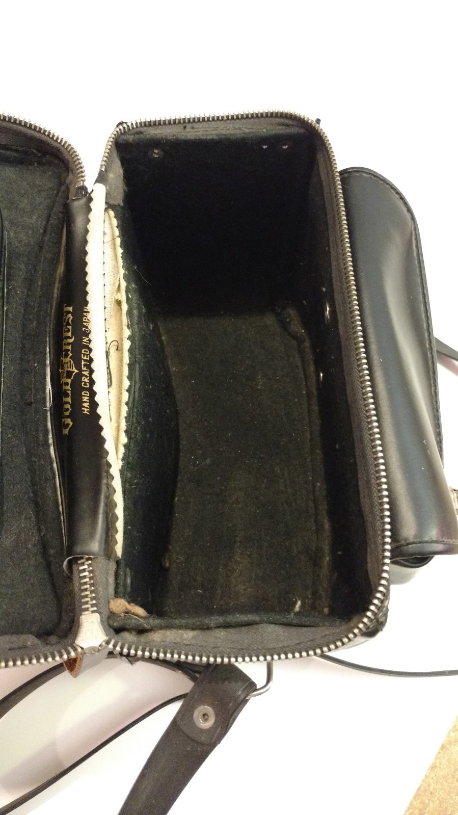 Gold Crest Camera Bag, Vintage