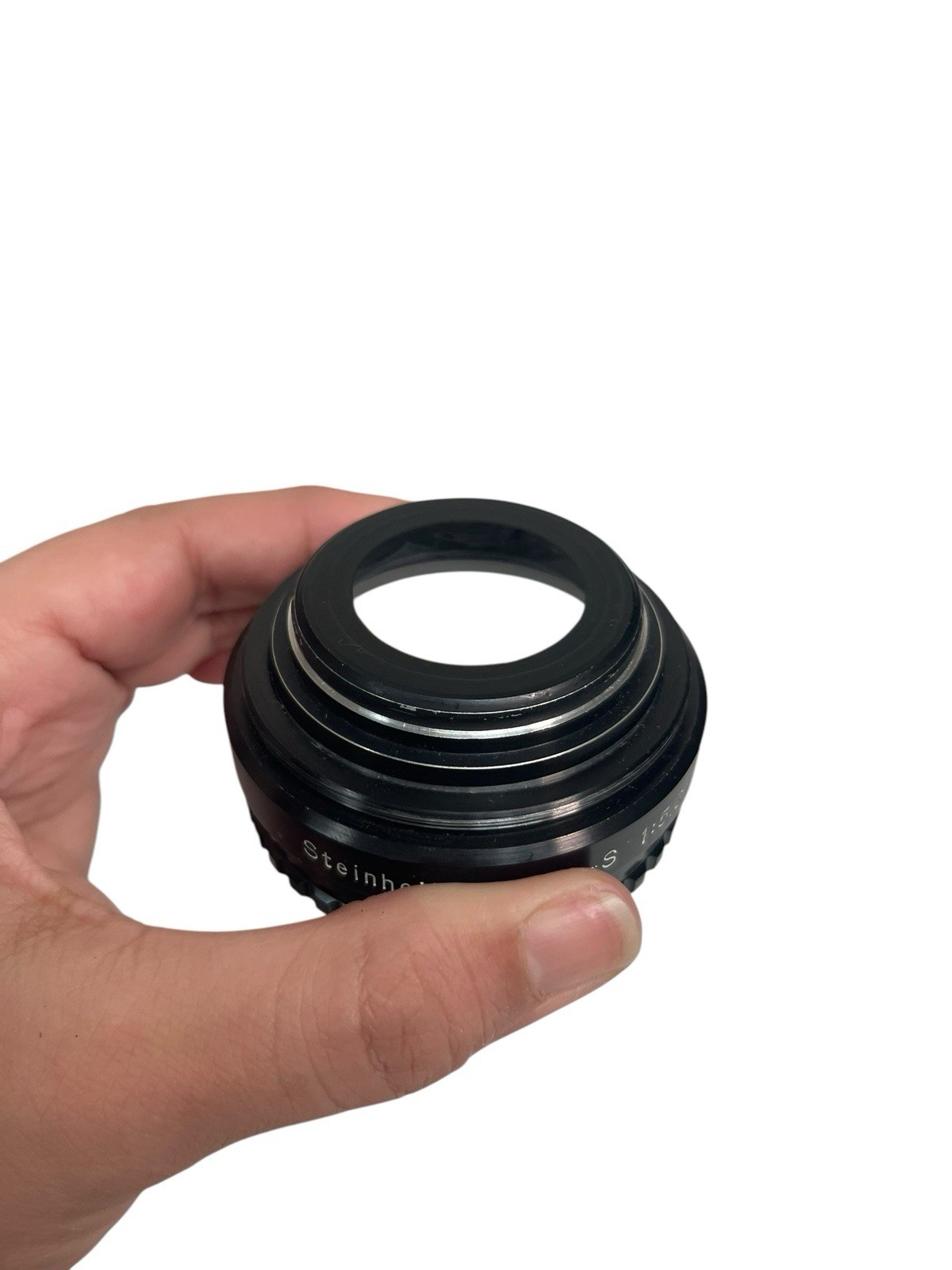Steinheil Quinon 5.6 / 210. 12 / 310 Lens Vintage Made In Germany READ CHIP