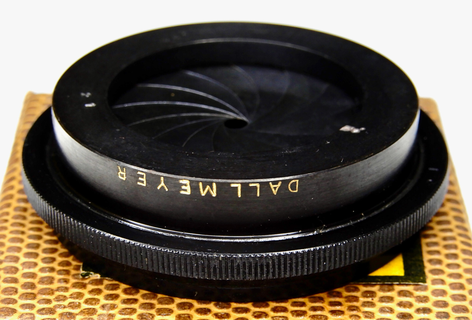 Dallmeyer Iris Diaphragm No.33 B with aperture ring ………. LN w/Box