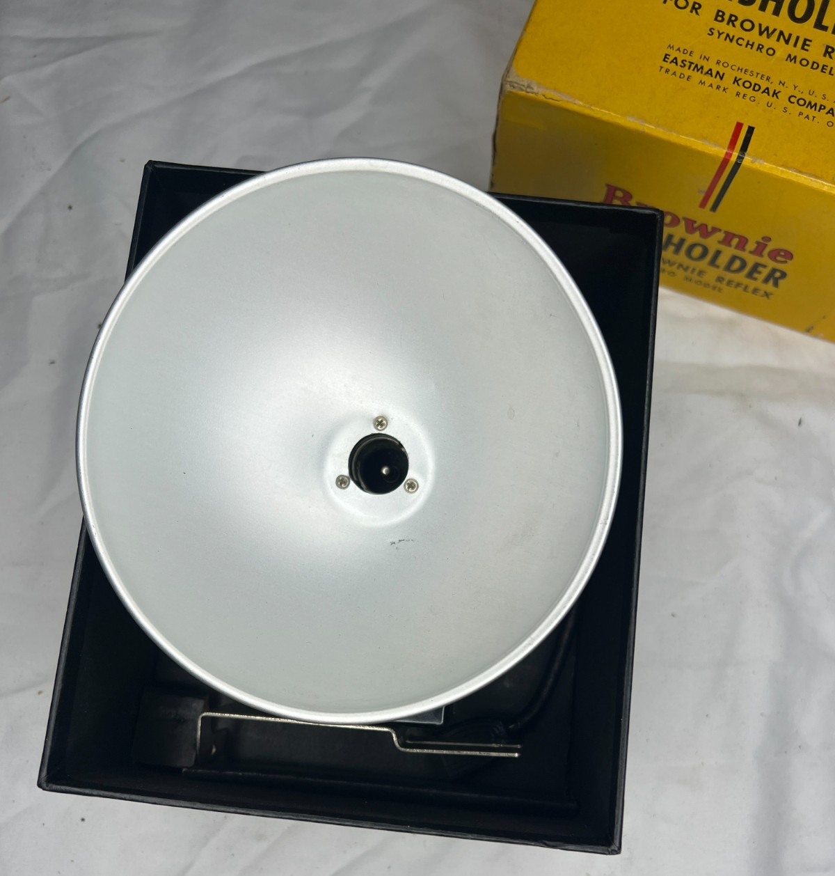 Brownie Flasholder For Brownie Reflex Synchro Model In Box