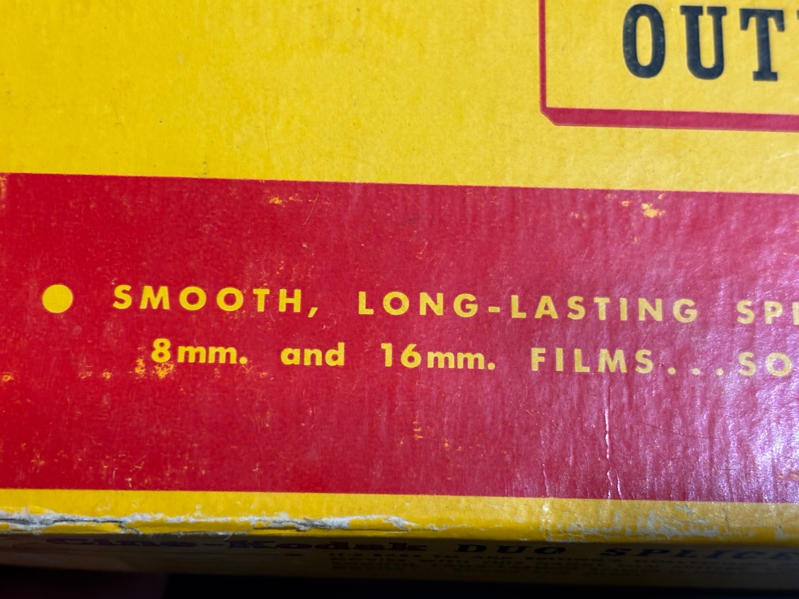 Vintage CINE-KODAK DUO SPLICER Outfit 8mm 16mm Film + Box Jars extras