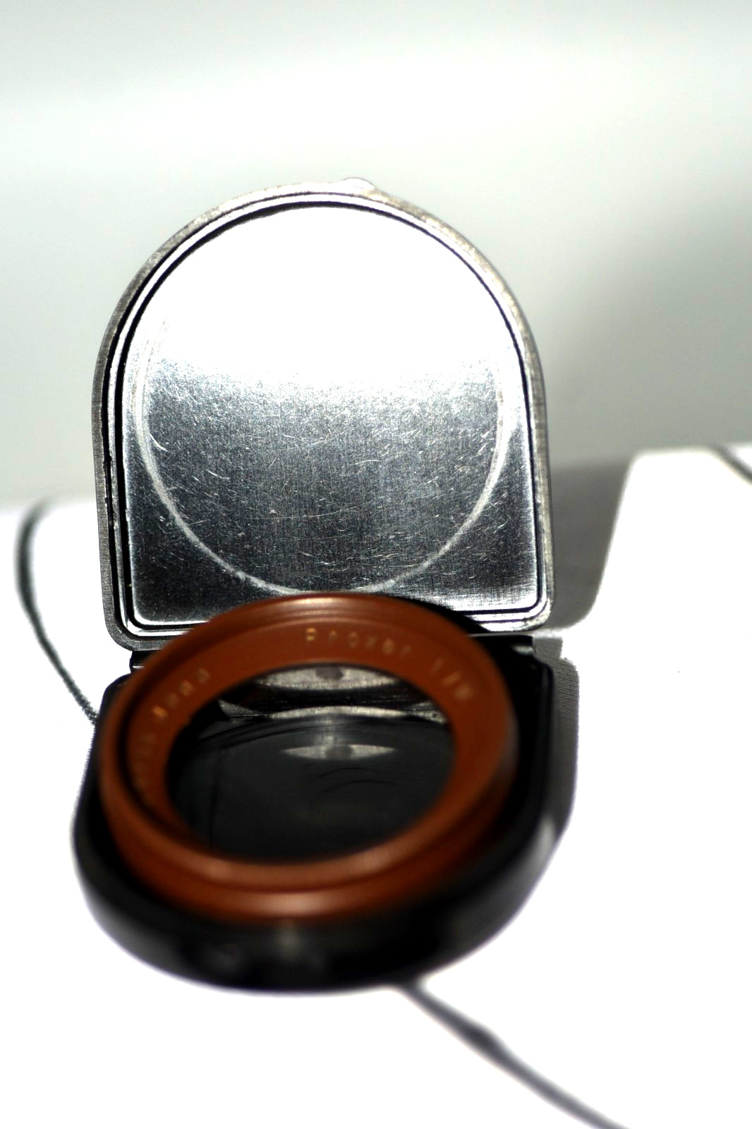 Carl Zeiss Jena Proxar 1x/ IV Close-Up Lens w/ Bakelite Case, Nr , Germany