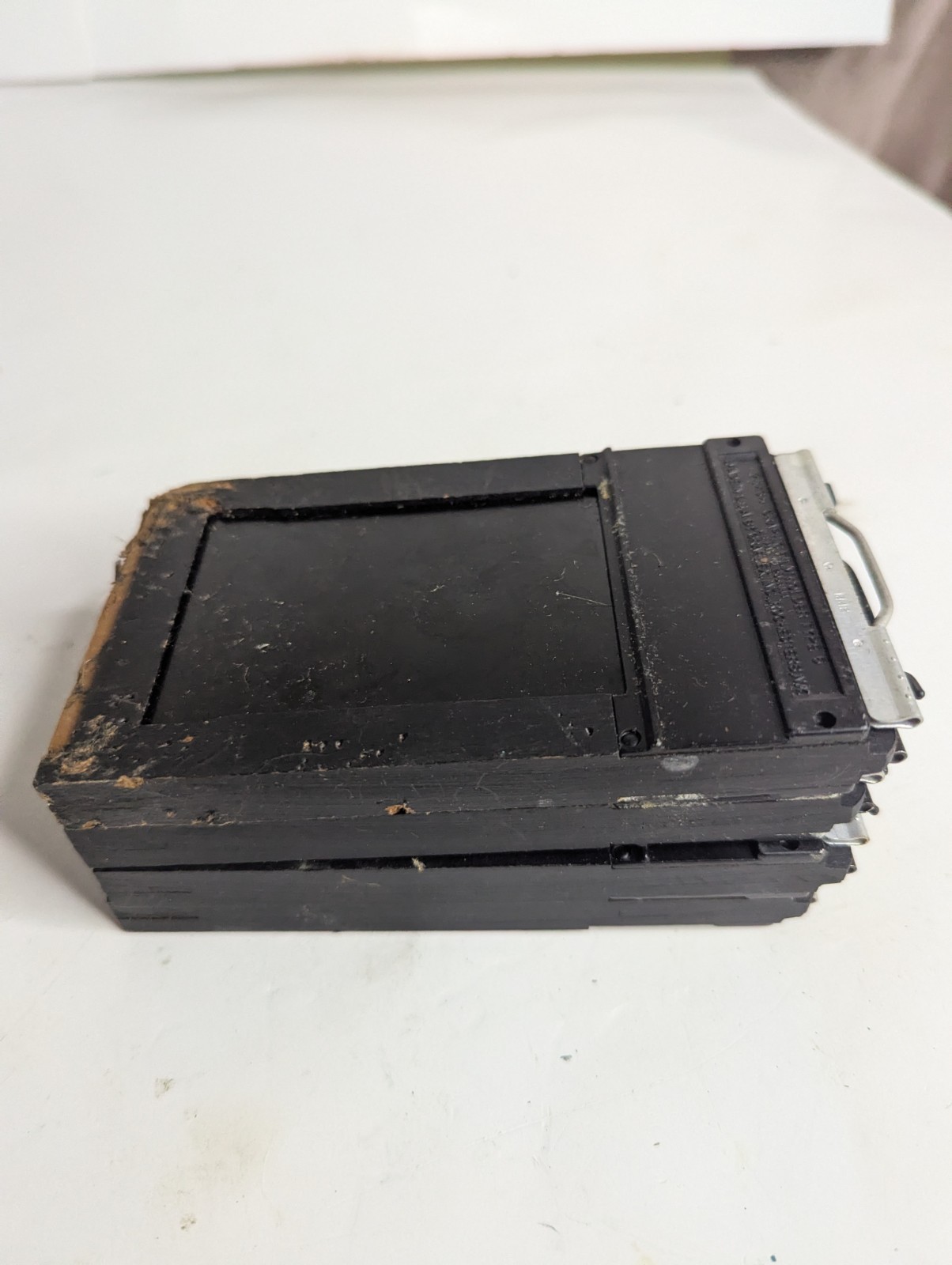 UNTESTED* Lot Of 4 – 2.25×3.25″ Wooden Graflex Graphic Film Holder Type 5