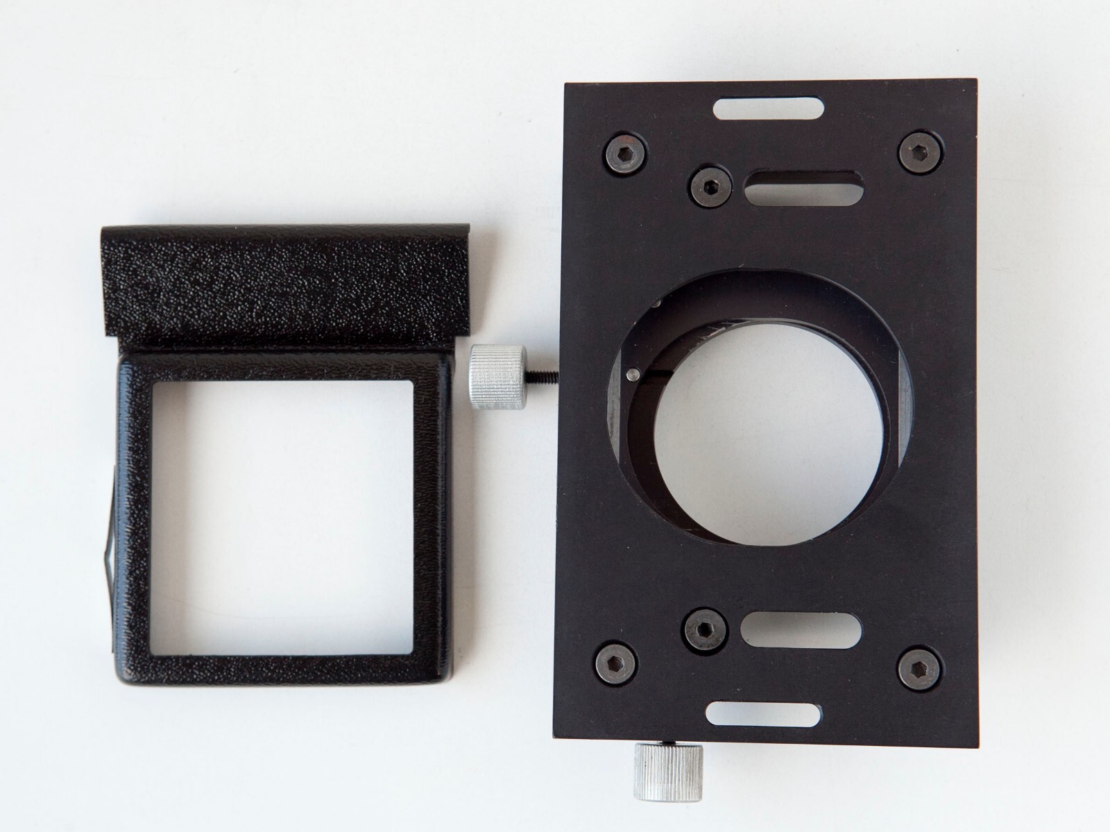 35mm Slide Copier/Duplicator Stage-Carrier. Ultra-Precise Screw Drive Positioner