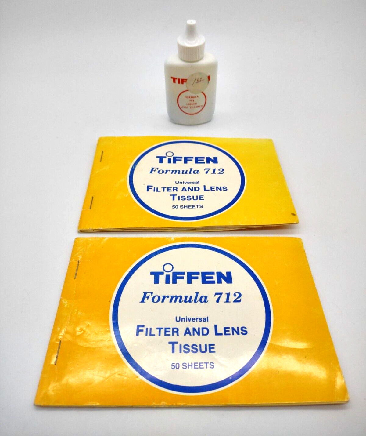 Vintage Tiffen Formula 712 Filter and Lens Tissue and Liquid Lens Cleaner