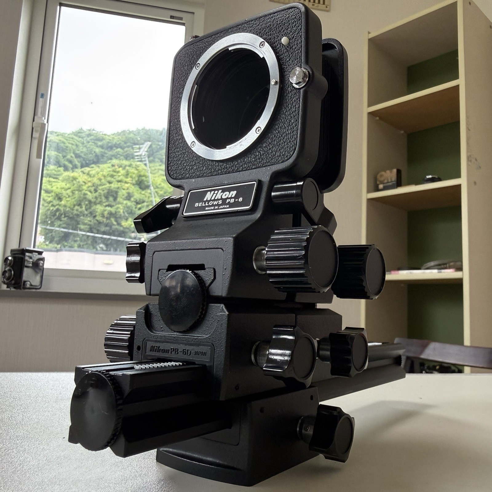 Vintage Nikon PB-6 Bellows Focusing attachment From JAPAN N Mint-