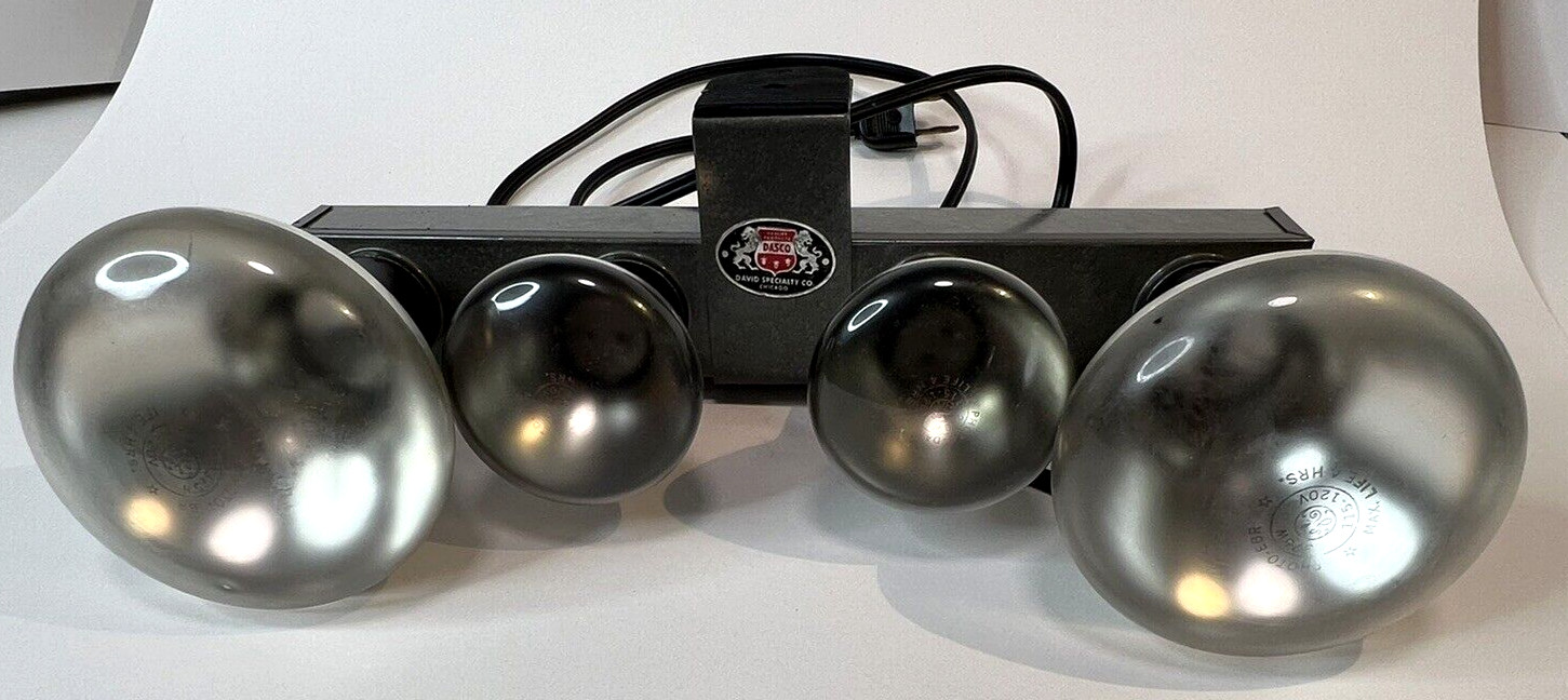Vintage Pixie IV 4-Light Handheld Lite Bar David Specialty Company Works Great