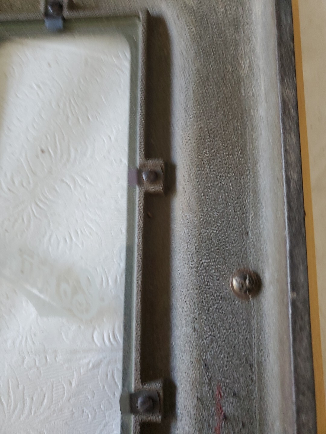 Century Projector Door with Glass Vintage Theater Decor 15×9.25