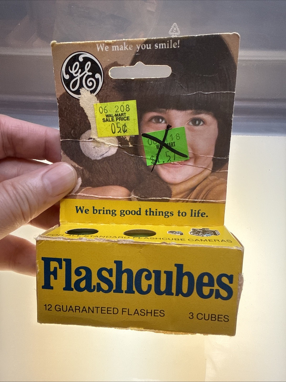 Vintage GE Flashcubes – Set Of 3 Cubes New in Original Box! Sealed NOS NIB