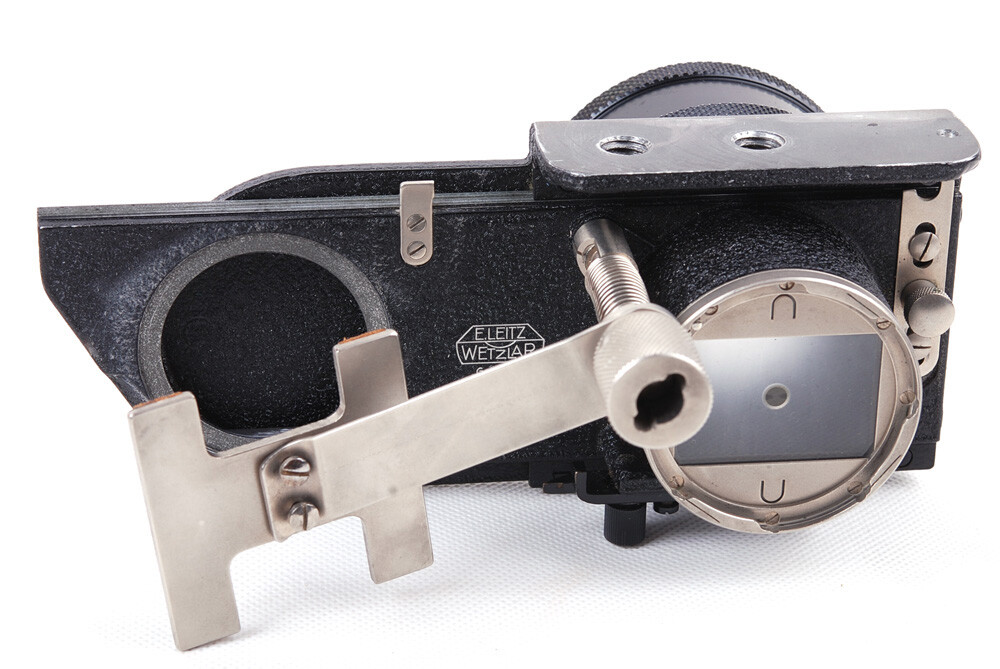 Ex++ Leica Leitz OOZAB Focusing Stage Old Type with Box