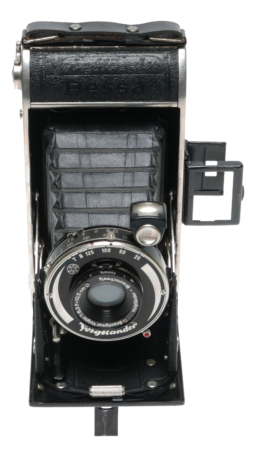 Voigtlander Bessa Rollfilm Folding Camera Voigtar 6.3 10.5cm