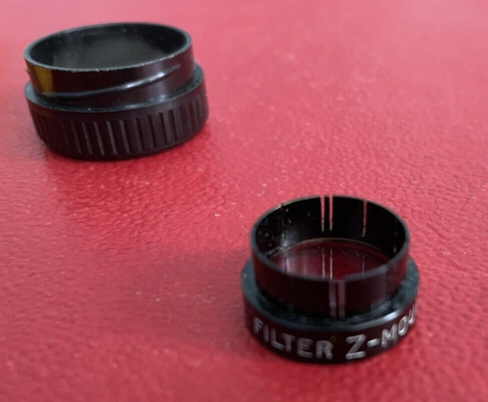 Vintage EASTMAN KODAK CO Wratten Filter A Z Mount w/ Box & Brochure RED