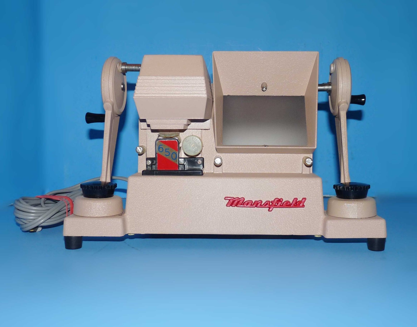 MCM Mansfield Fairfield 8mm Film Editor w Box Model 650 Tested