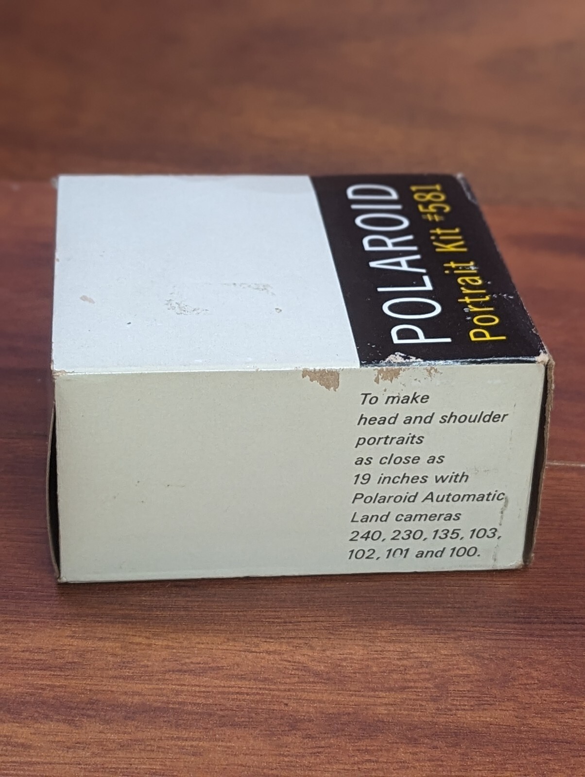 Vintage Polaroid Portrait Kit #581 NIOB New In Open Box Excellent Condition
