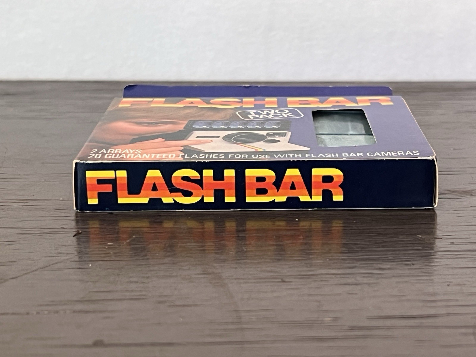 Vintage Sylvania Blue Dot Flash Bar Two Pack (20 Flashes)