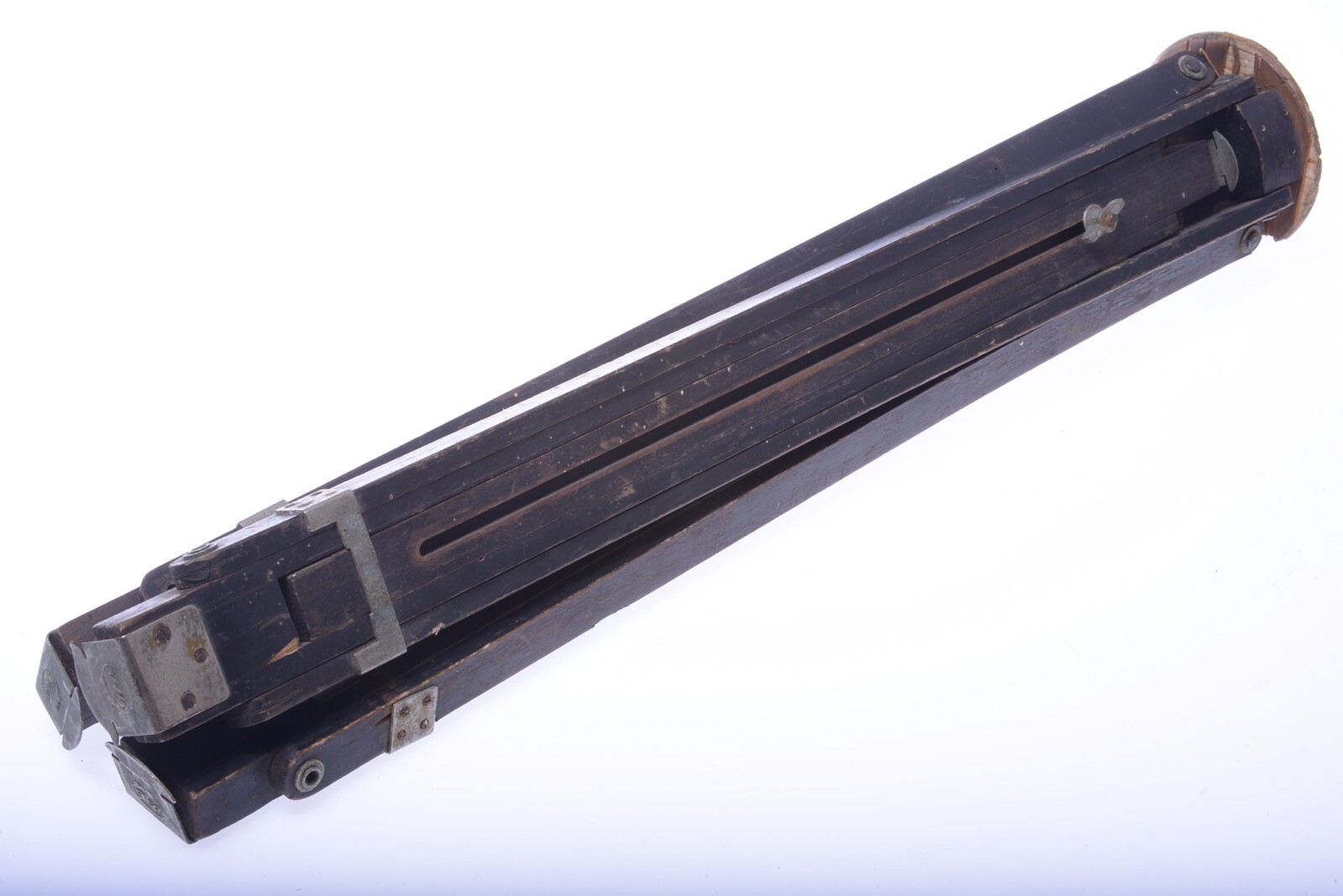 ✅ ICA ANTIQUE WOOD TRIPOD MAX. 1.55M, 61.02″ PLATE OR ROLL FILM FOLDING CAMERAS