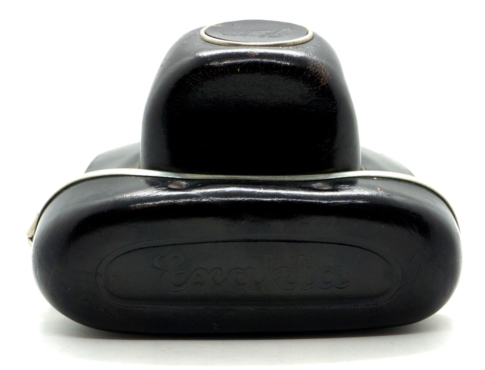 Vintage Ihagee Exakta Varex Black Leather Camera Case EXC Interior