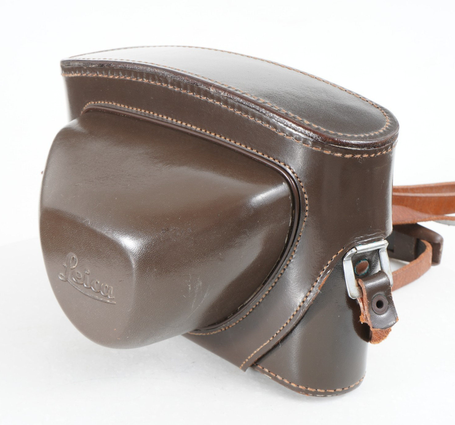 -[EX+++]LEICA 14526 IDYOO LEATHER CASE for M2/M3 W/ DUAL RANGE SUMMICRON W/STRAP