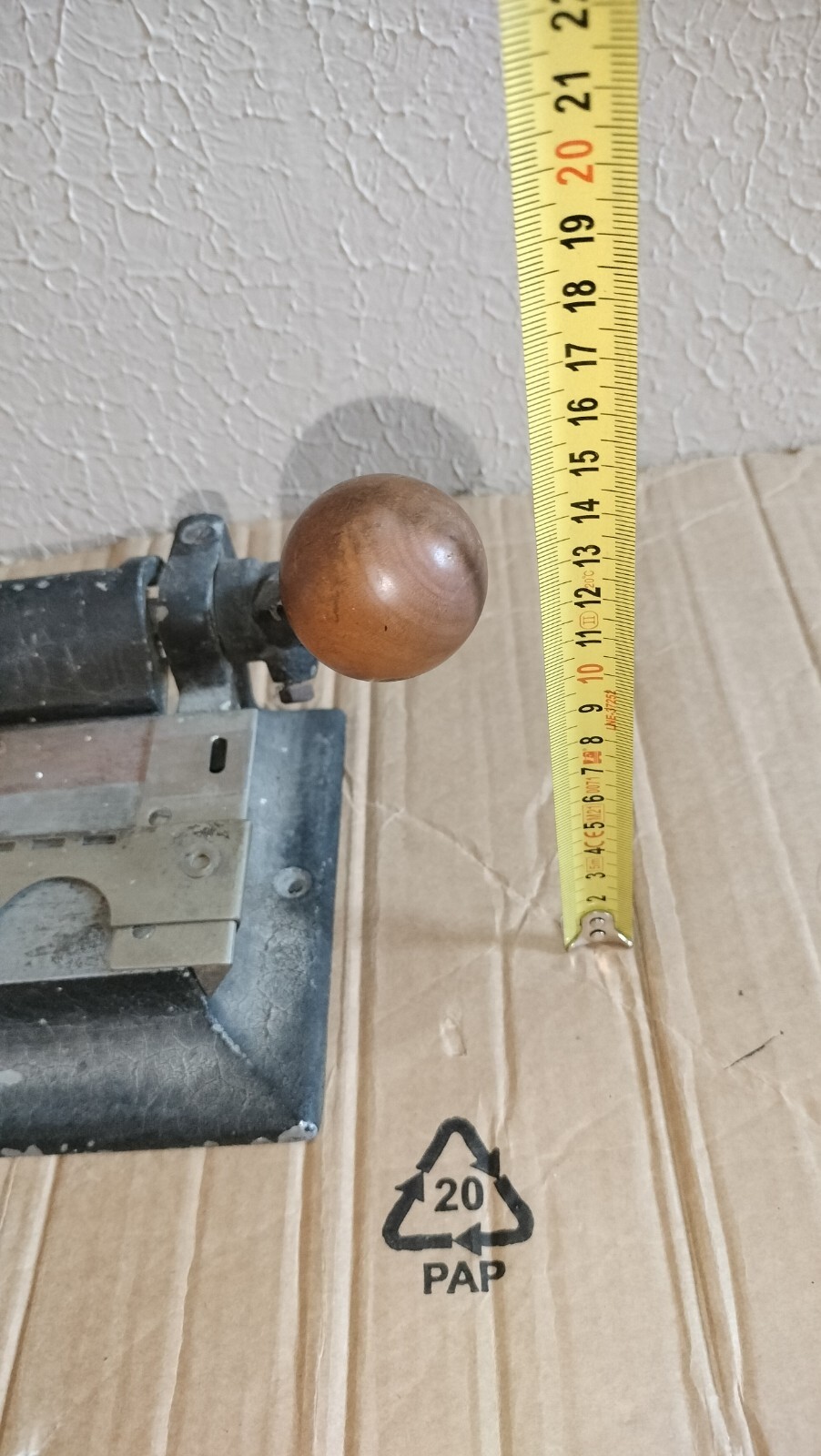 Antique Vintage Collectible Paper Guillotine Cutter As Pictured