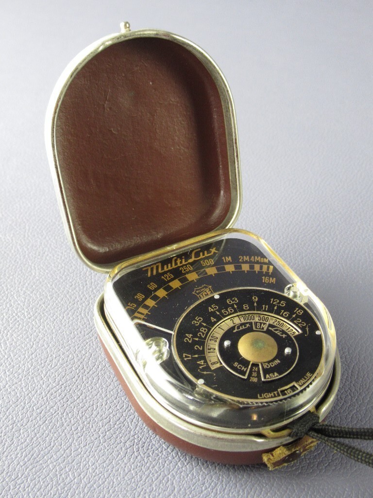 Multilux Ice Analog Exposure Meter Vintage Photography Instrument From The 1960S