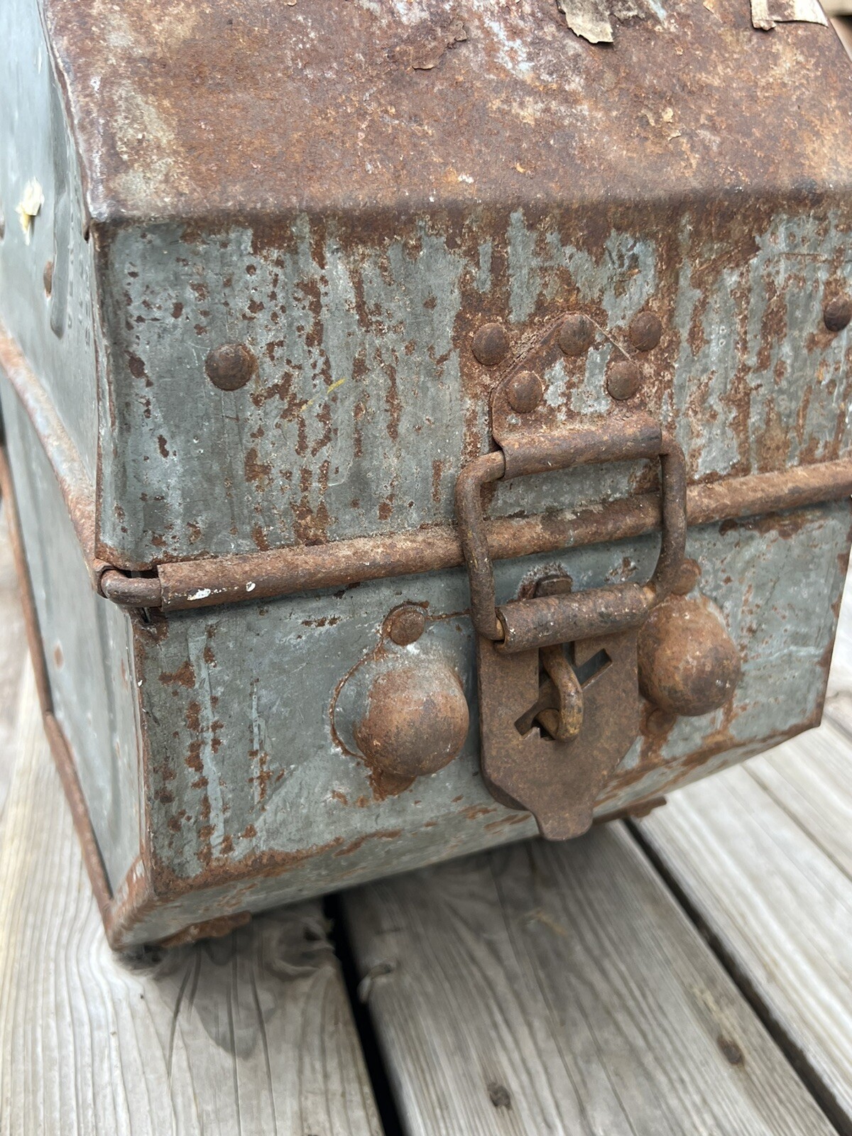 Goldberg Bros MGM Film Canister Reels Carrying Case Vintage 35mm 15″ Decor