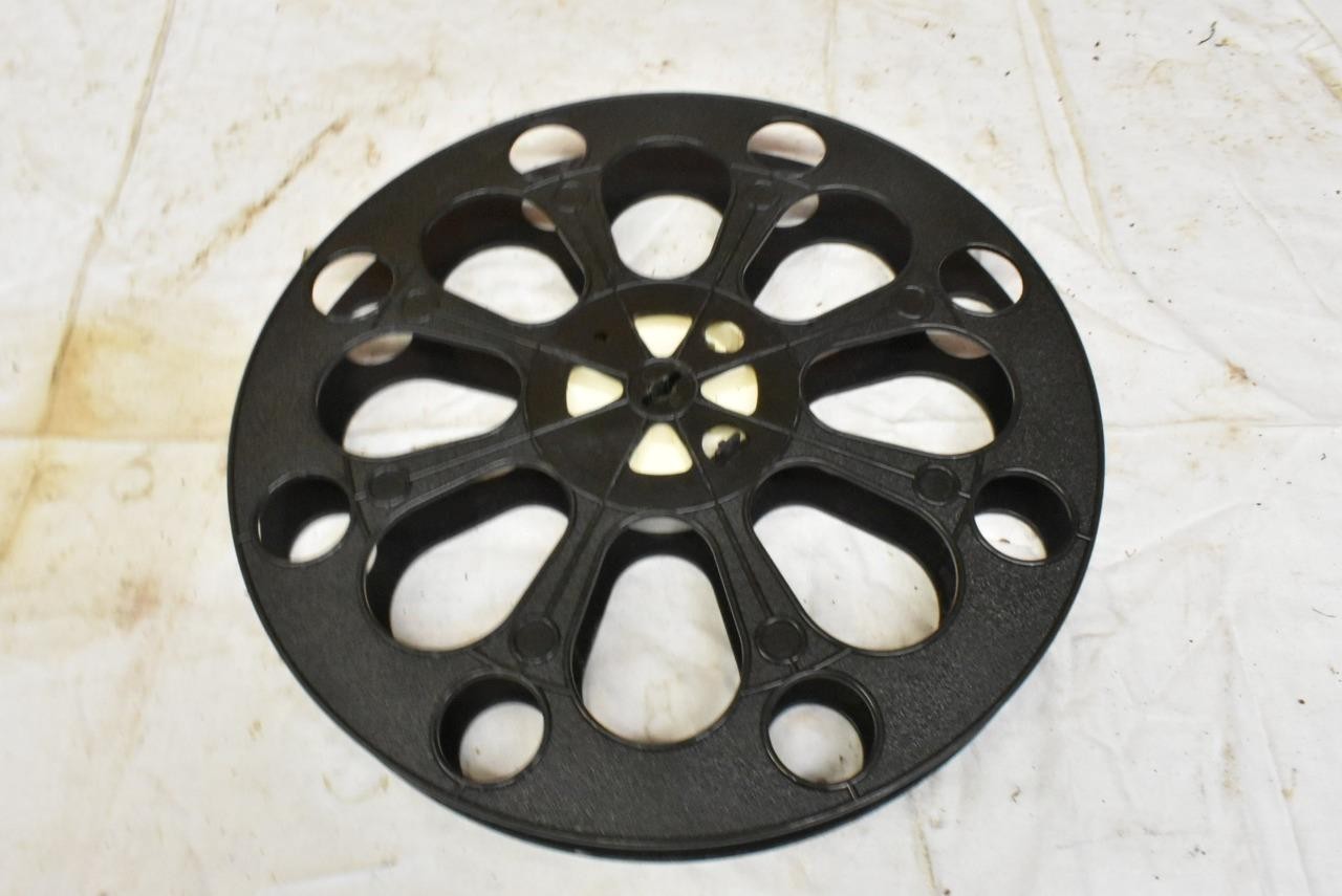 5 Vintage 35 mm Movie Theater Film Reel 14.5″ Plio Magic, Warner Bros, West Corp