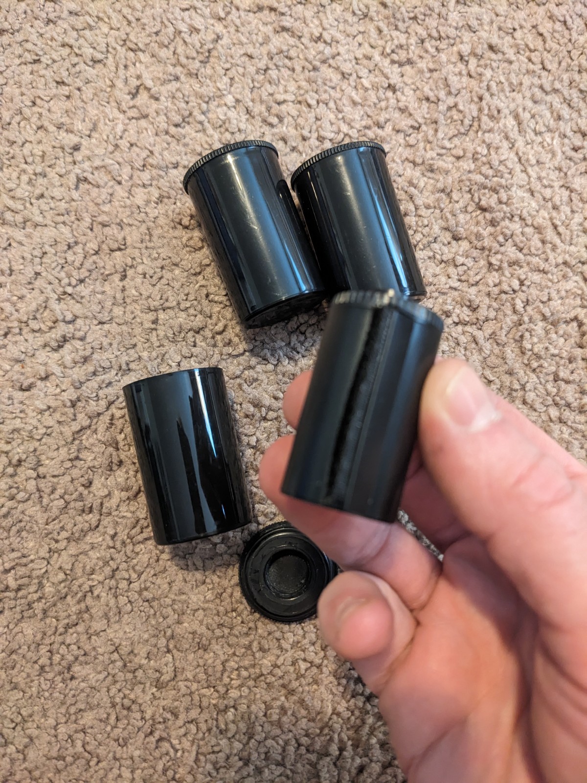 21x Kodak Snap-Cap 135 Magazine & Misc Reusable 35mm Film Canisters
