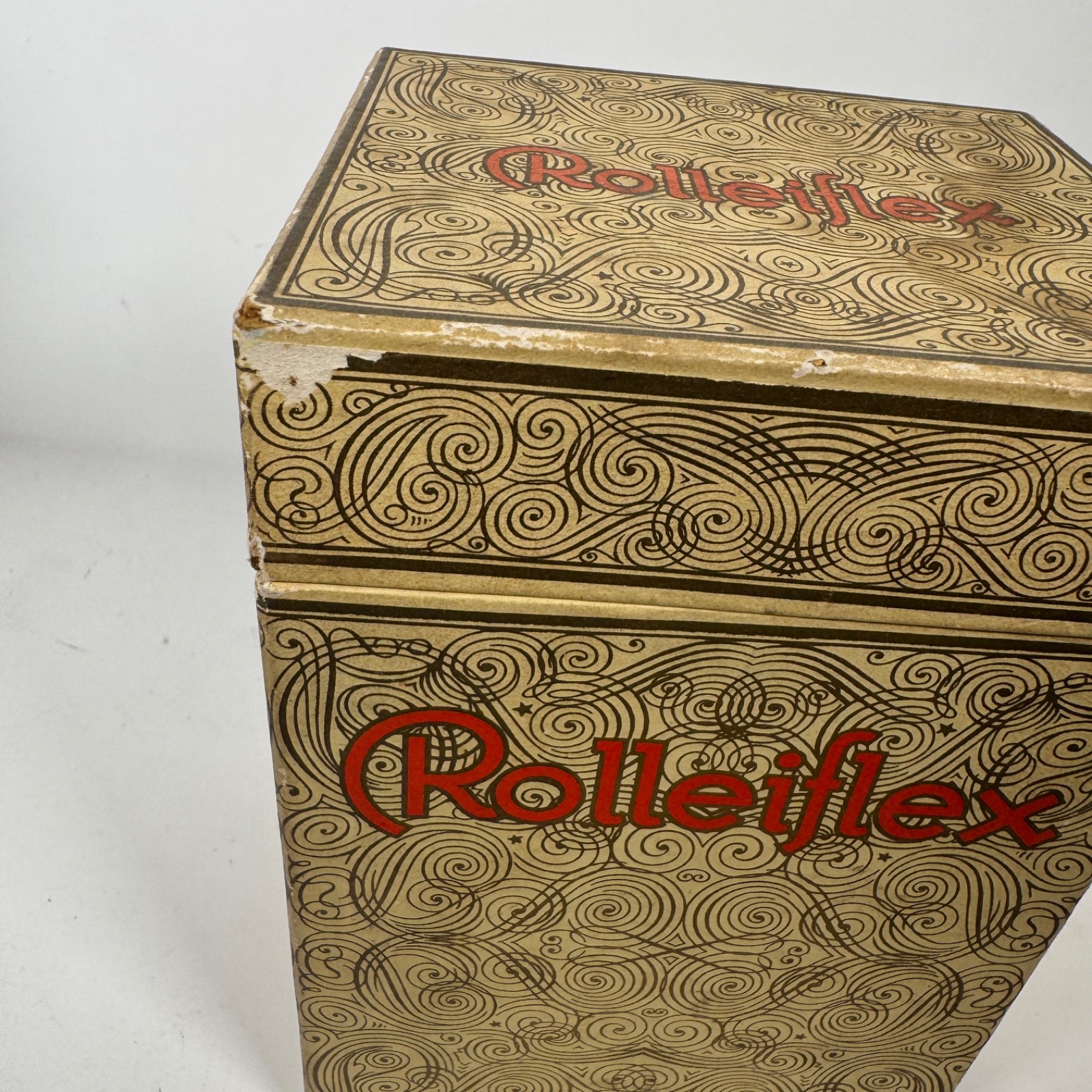 Rare Rolleiflex Empty Box Only For Camera