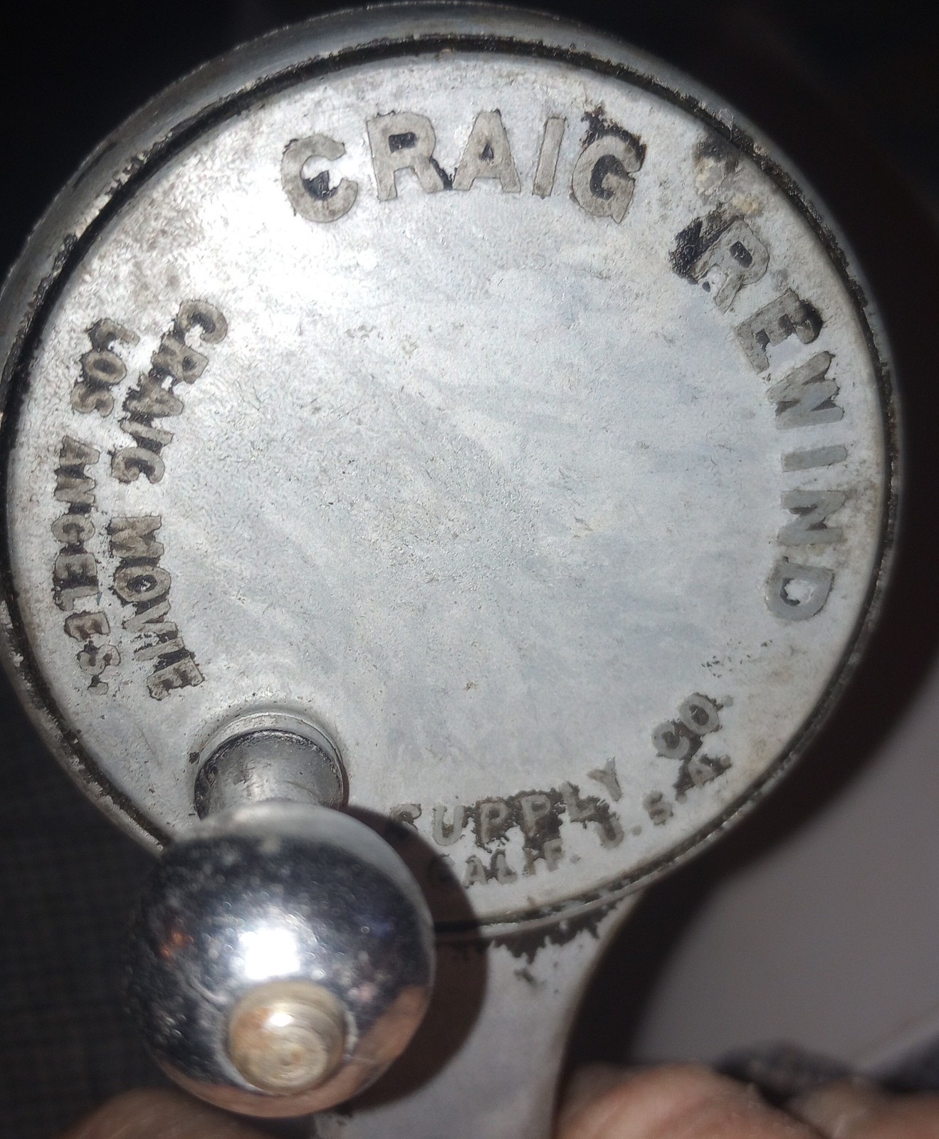 1930’s Craig Movie Supply Company Hand Crank Film Rewinder 8mm,16mm
