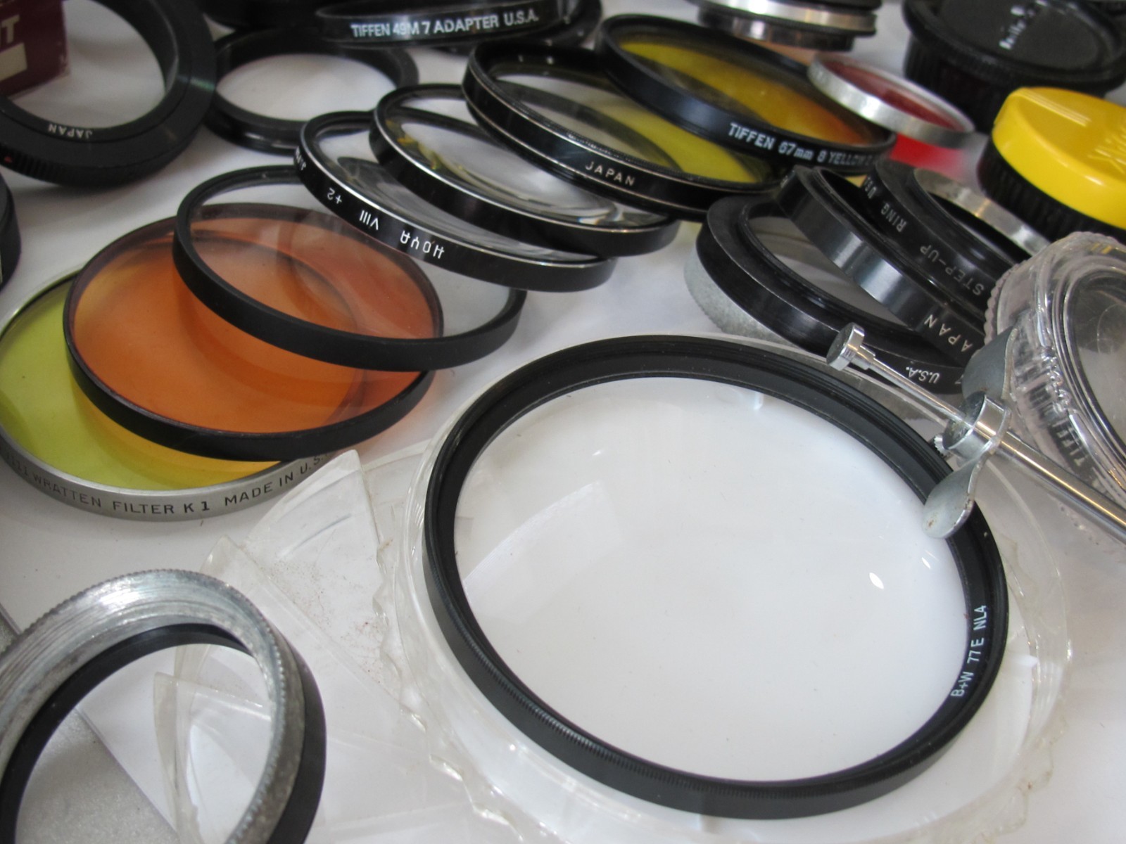 Vintage MINOLTA Camera Filter Cap Manual Adapter Ring Cable Release Mixed LOT #6