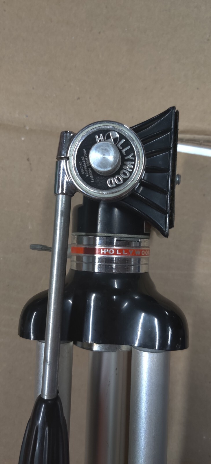 Vintage Hollywood Producer Lift Model Camera Tripod Works Great w Original Box