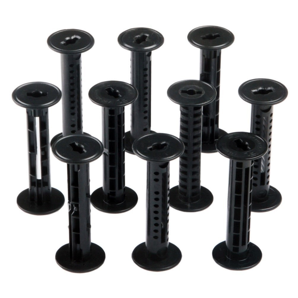 10 PCS Empty Plastic TakeUp Roll Film Spools For 120/220 Medium Format Cam