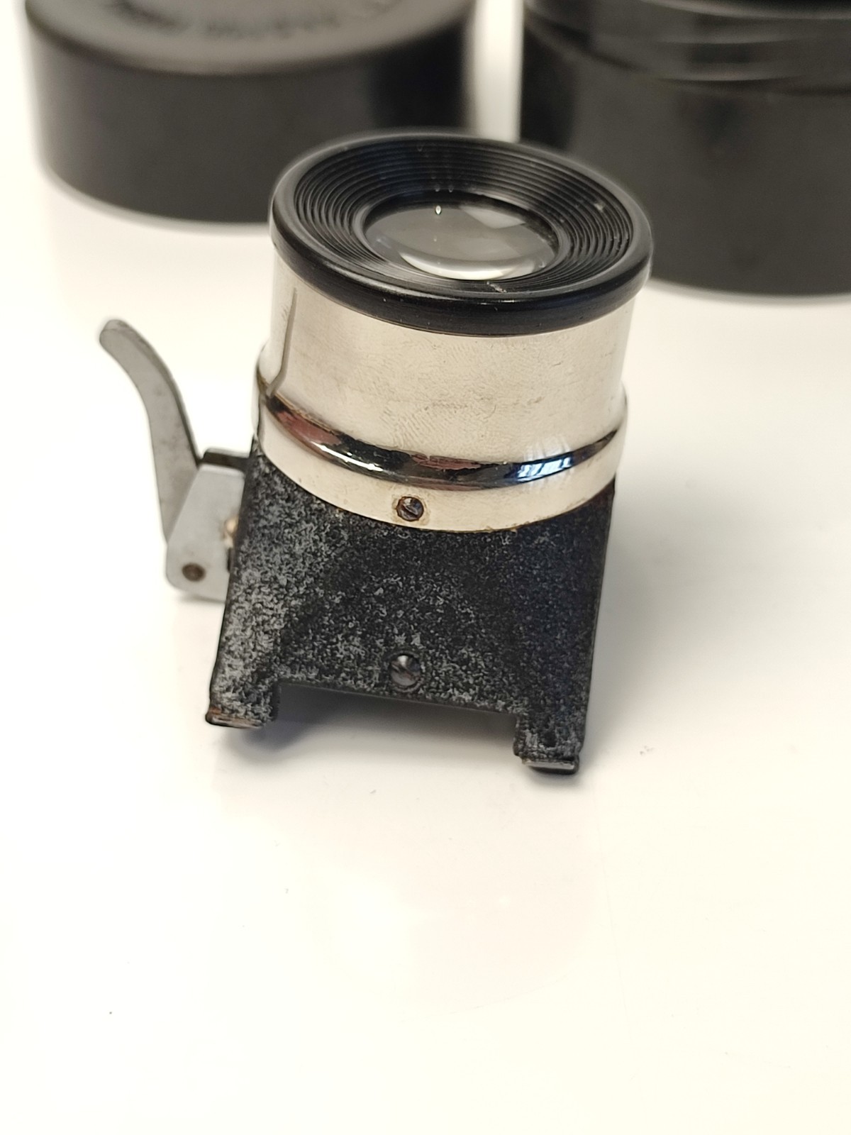 Film Viewing Loupe 5X Magnifier for 35mm Film Slides Negatives Vintage Soviet