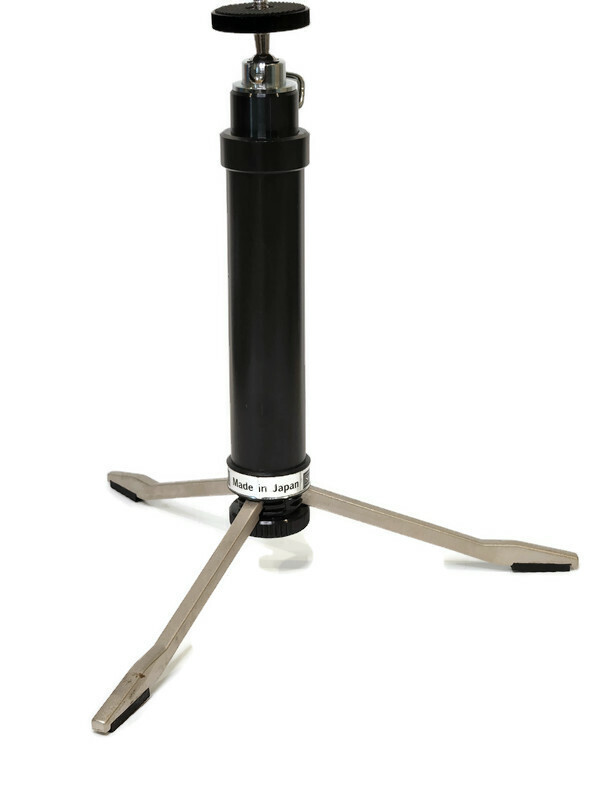 Vintage Sears Table Top Tripod Compact Camera Mount Ball Head Made in Japan 9 In