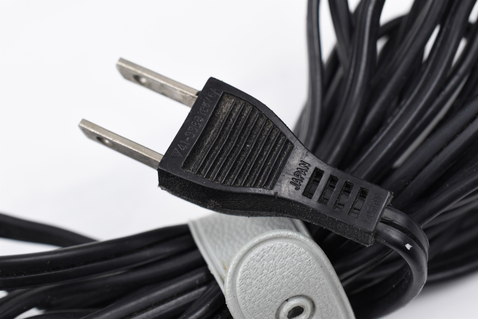 Vintage Japan 3-Pin Camera AC Power Cable 2-Prong Plug Daiwa