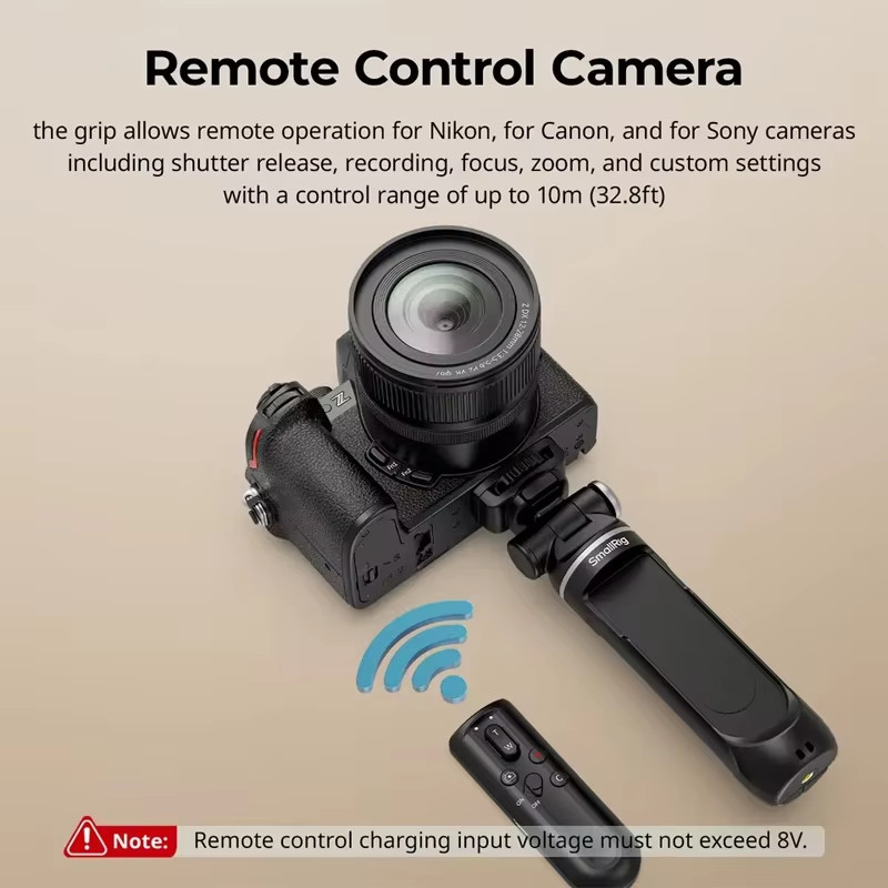 SmallRig SR-RG2 Multifunctional Wireless Shooting Grip for Nikon Canon Sony 14.6