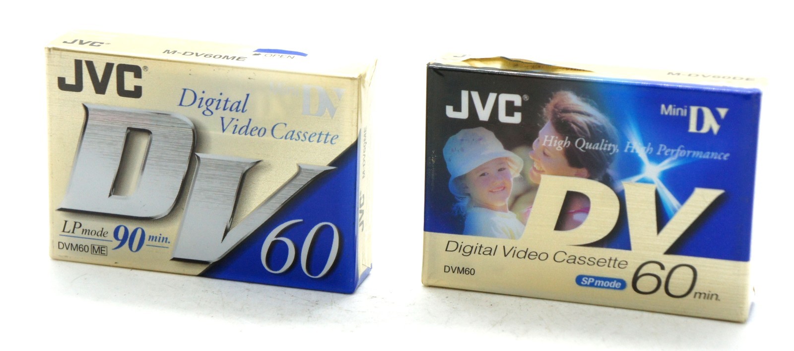 5 PCS JVC TDK Sealed Mini DV Digital Video Cassette DVC 90Min LP Mode 60min SP