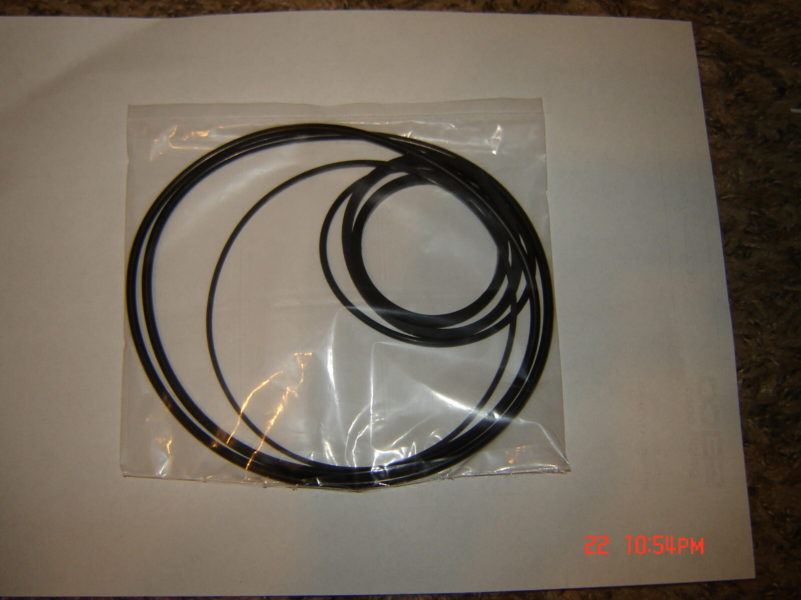 Canon P-1000,PS-1000 Projector Belts, replacment 5 Belt set, Canon P1000, PS1000