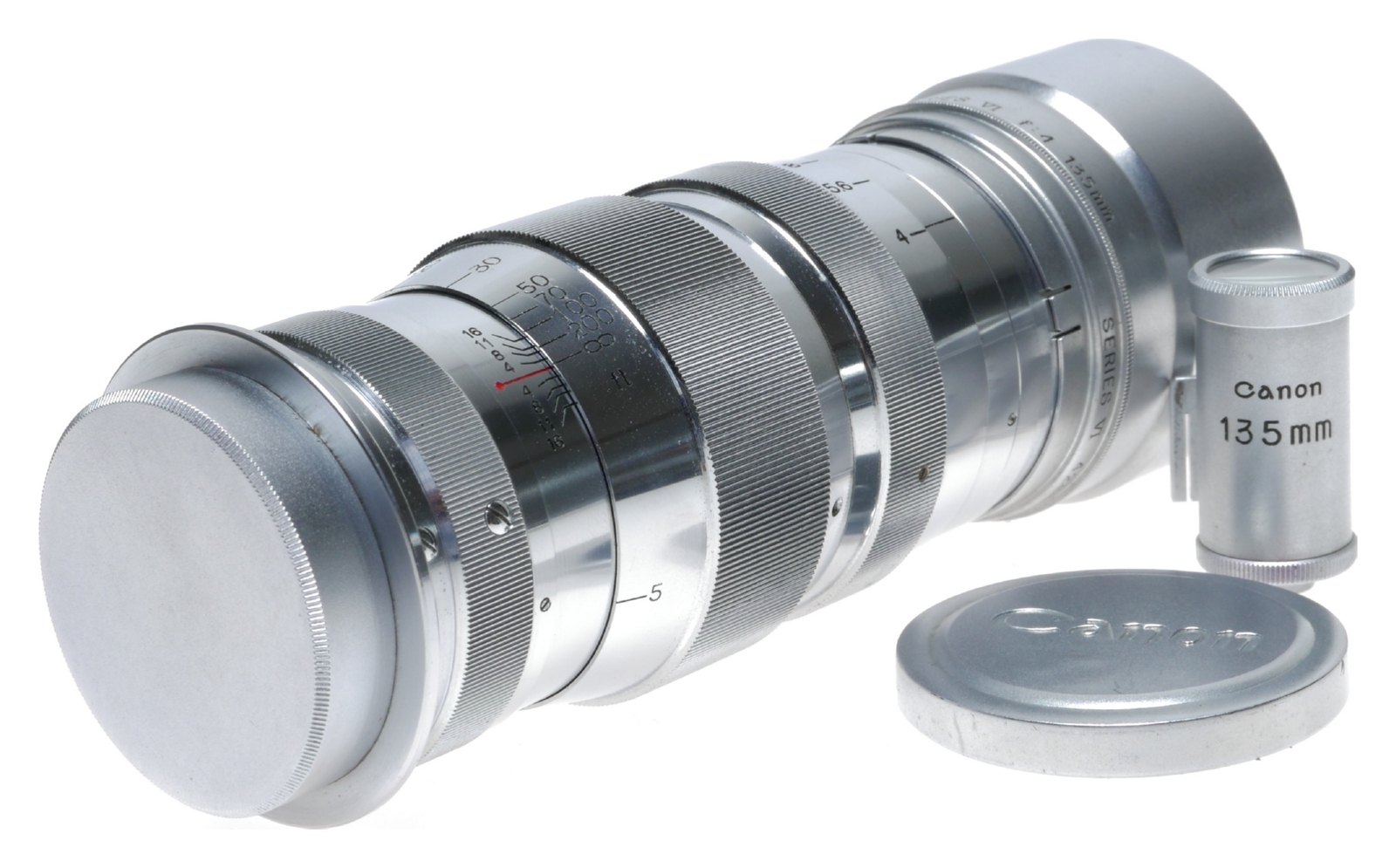 Leica M39 Canon Serenar f:4 135mm Camera Telephoto Lens Finder