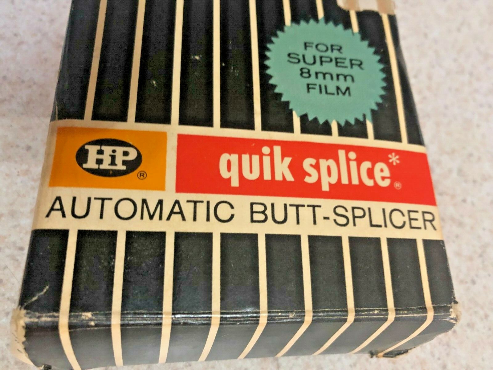HIP Hudson Photographic Automatic Butt Splicer Movie Film Editor Quik Splice 8mm