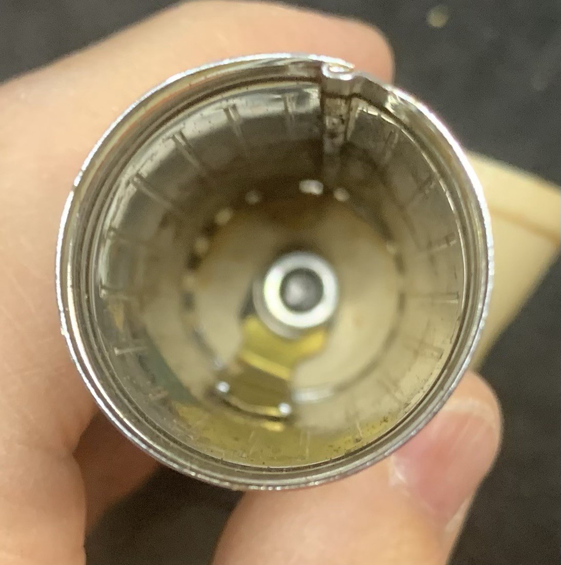 Vintage Light House Lighthouse Flash Magnifier Japan Metal Plastic 5X – UNTESTED
