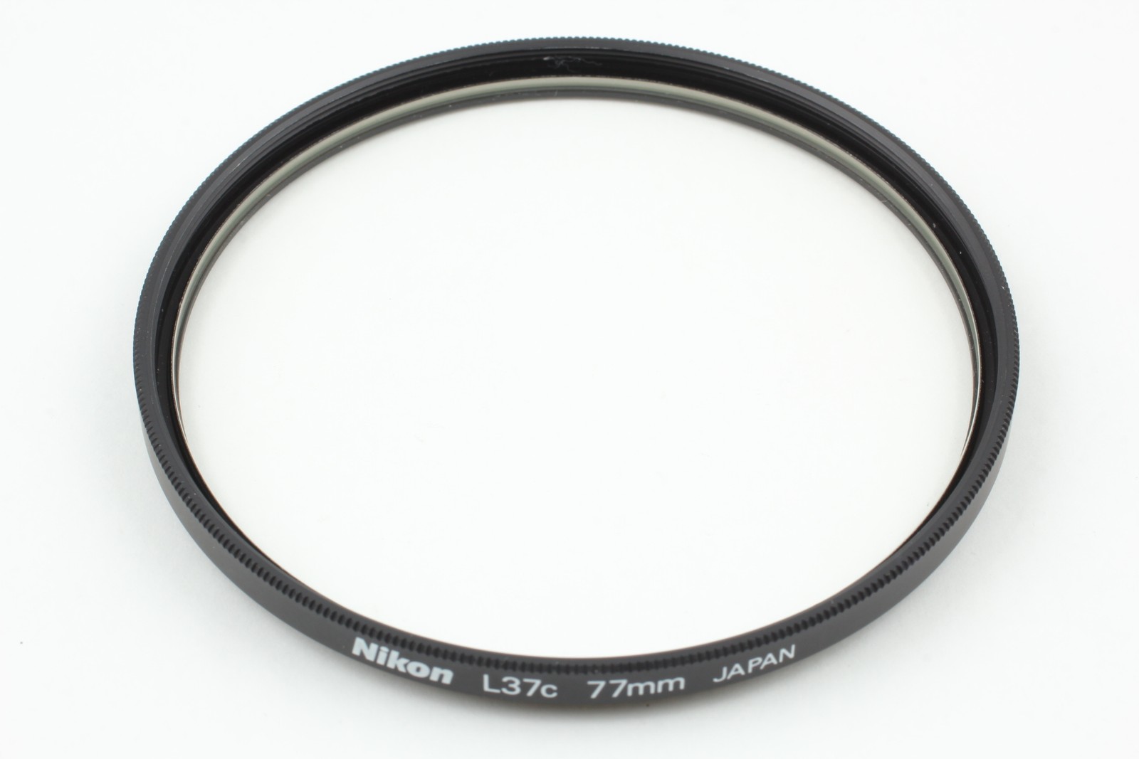 [Exc+5] Nikon Lens Filter L37c UV 77mm From JAPAN