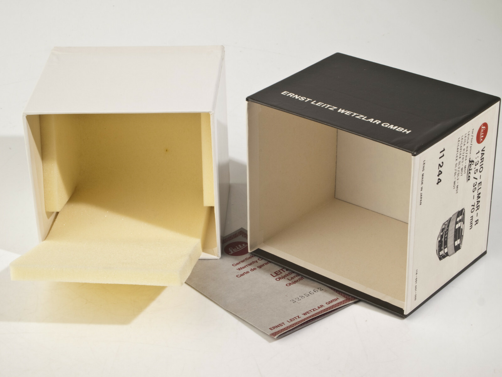 Leitz Leica Empty Box for Vario-Elmar-R 3.5 / 35-70mm