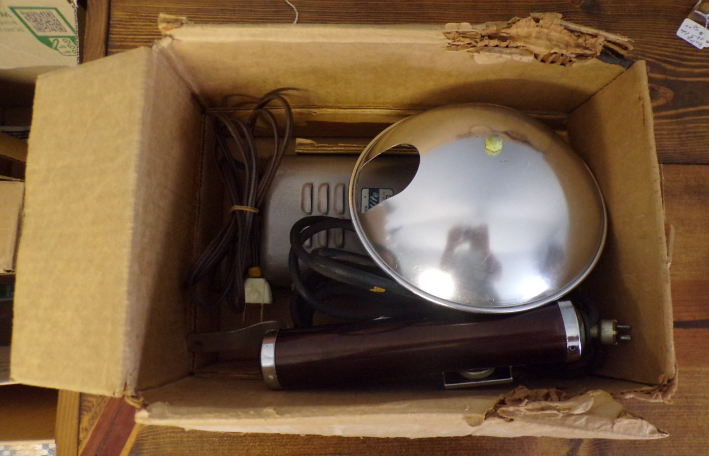 Thrift-Lite AC-45 Portapack Flash Unit Vintage Acousicraft Chicago Original Box
