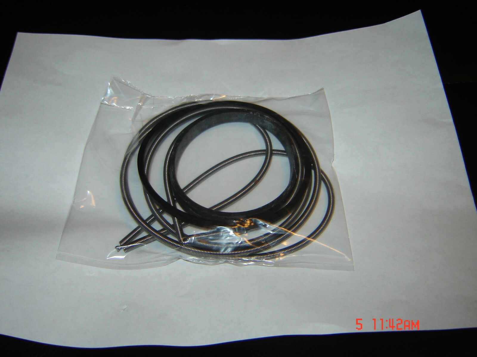 FUMEO 16MM Projector Belts,1 Motor Drive Belt,1 Fan Belt,2 Wire Belts,4 Belt Set