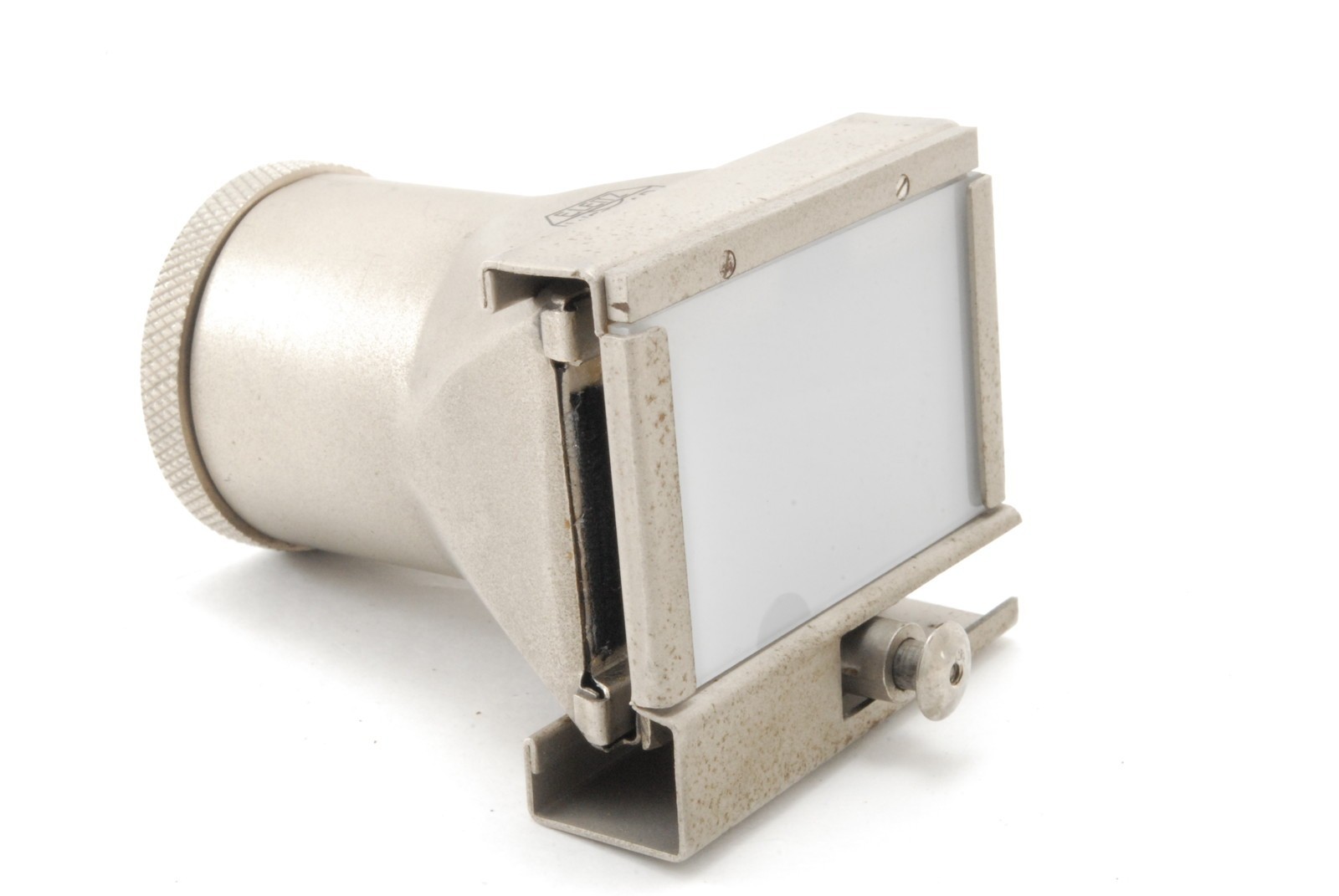 [NEAR MINT w/Box] Leitz Leica Natra Negative Slide Film Viewer Nickel from Japan
