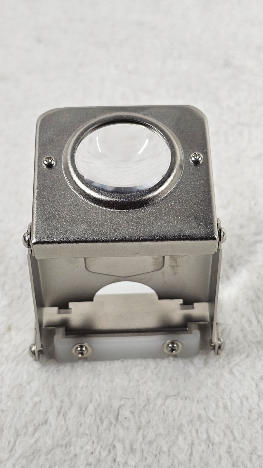 Vintage LPL NEGA LUPE FOLDING Metal LUPE Loupe Loop for 35mm Negative Japan