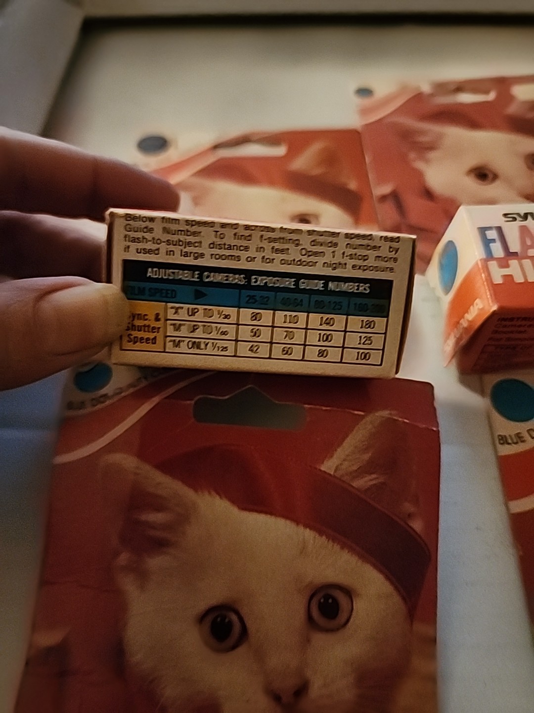 Vintage Sylvania Flashcubes Blue Dot 2cubes Per Box Lot Of 4 Boxes